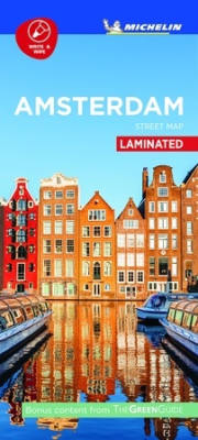 Amsterdam. Street map. Laminated. (Amsterdam. Mapa callejero. Plastificado). 