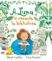 A Luna le encanta la biblioteca.